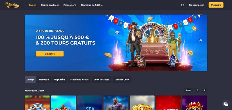 Winning.io casino bonus free spins 2026